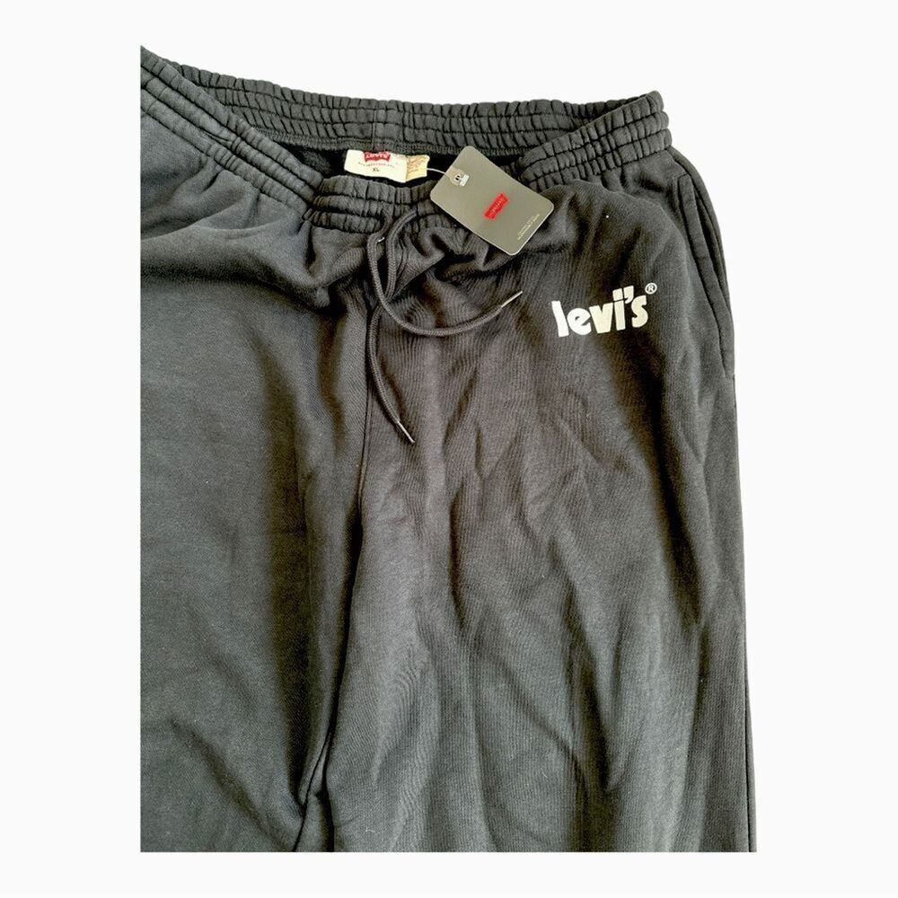 NWT - Levi's Men's Graphic Sweatpants Caviar - Picture 7 of 7
